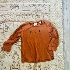 Zara long sleeve kids tee